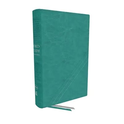Nkjv, Wortstudienbibel, Lederweich, Türkis, Rote Schrift, Komfortdruck: 2.000 Schlüsselwörter, die die Bedeutung der Bibel erschließen - Nkjv, Word Study Reference Bible, Leathersoft, Turquoise, Red Letter, Comfort Print: 2,000 Keywords That Unlock the Meaning of the Bible