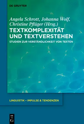 Textkomplexität und Textverstehen - Textkomplexitt und Textverstehen