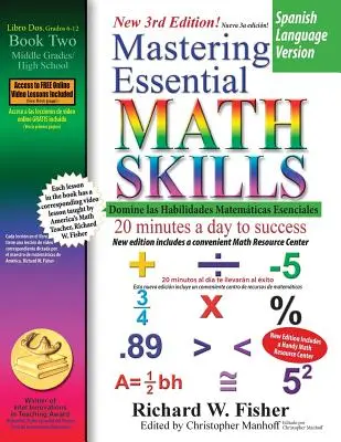 Mastering Essential Math Skills Buch 2, spanische Sprachversion - Mastering Essential Math Skills Book 2, Spanish Language Version