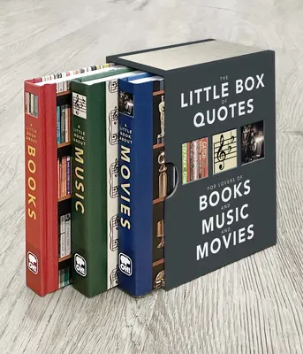 Die kleine Box der Zitate: Für Liebhaber von Büchern, Musik und Filmen - The Little Box of Quotes: For Lovers of Books, Music and Movies