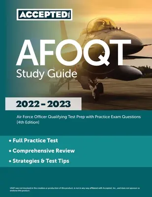 AFOQT Studienführer 2022-2023: Air Force Officer Qualifying Test Prep mit Übungsfragen [4. Auflage] - AFOQT Study Guide 2022-2023: Air Force Officer Qualifying Test Prep with Practice Exam Questions [4th Edition]