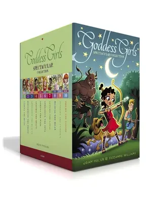 Goddess Girls Spectacular Collection (Boxed Set): Athene, das Genie; Persephone, die Schwindlerin; Aphrodite, die Schöne; Artemis, die Tapfere; Athene, die Weise; Ap - Goddess Girls Spectacular Collection (Boxed Set): Athena the Brain; Persephone the Phony; Aphrodite the Beauty; Artemis the Brave; Athena the Wise; Ap