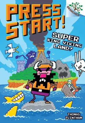 Superkönig Wikingerland! Ein Zweigbuch (Press Start! #13) - Super King Viking Land!: A Branches Book (Press Start! #13)