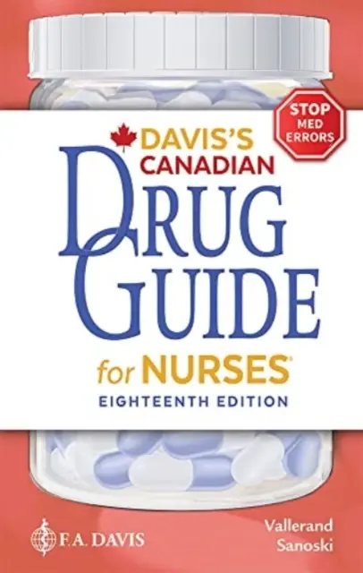 Davis' kanadischer Arzneimittelführer für Krankenschwestern und Krankenpfleger - Davis's Canadian Drug Guide for Nurses