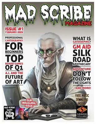 Mad Scribe Magazin Ausgabe #1 - Mad Scribe magazine issue #1