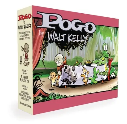 Pogo, die komplette Comicreihe, Box-Set: Vols. 7 & 8: Taschen voller Kuchen & Streiche vom Horn des Reichtums - Pogo the Complete Syndicated Comic Strips Box Set: Vols. 7 & 8: Pockets Full of Pie & Hijinks from the Horn of Plenty