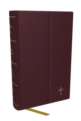 KJV Kompaktbibel mit 43.000 Querverweisen, burgunderfarbenes Lederflex mit Klappe, rote Schrift, Komfortdruck: Heilige Bibel, King James Version: Heilige Bibel, K - KJV Compact Bible W/ 43,000 Cross References, Burgundy Leatherflex with Flap, Red Letter, Comfort Print: Holy Bible, King James Version: Holy Bible, K