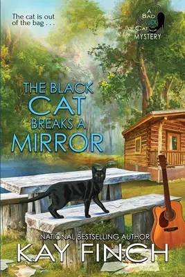 Die schwarze Katze zerbricht einen Spiegel - The Black Cat Breaks a Mirror