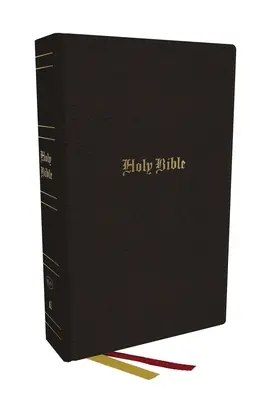 KJV Heilige Bibel, Super Giant Print Referenzbibel, Schwarz, Echtes Leder, 43.000 Querverweise, Rote Schrift, Comfort Print: King James Version - KJV Holy Bible, Super Giant Print Reference Bible, Black, Genuine Leather, 43,000 Cross References, Red Letter, Comfort Print: King James Version