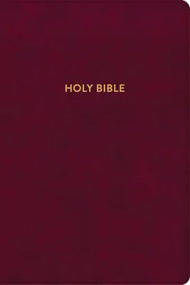 KJV Regenbogen-Studienbibel, Burgunder Ledereinband, indiziert - KJV Rainbow Study Bible, Burgundy Leathertouch, Indexed