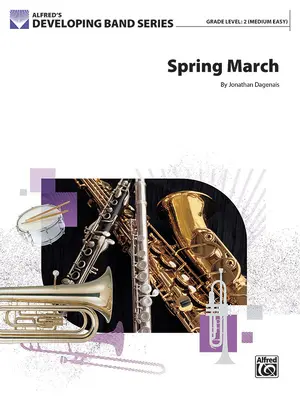 Frühlingsmarsch: Dirigentenpartitur & Stimmen - Spring March: Conductor Score & Parts