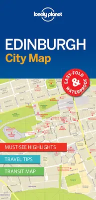 Lonely Planet Edinburgh Stadtplan 1 - Lonely Planet Edinburgh City Map 1