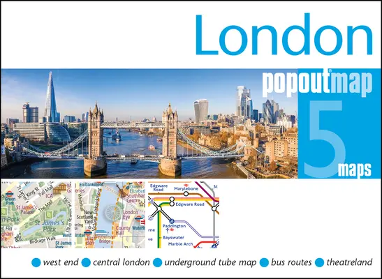 London Popout-Karte - London Popout Map