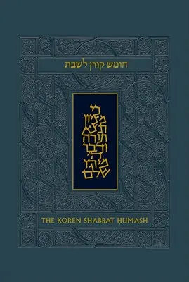 Koren Talpiot Schabbat Humash-FL-Personal Size Nusach Askenaz - Koren Talpiot Shabbat Humash-FL-Personal Size Nusach Askenaz