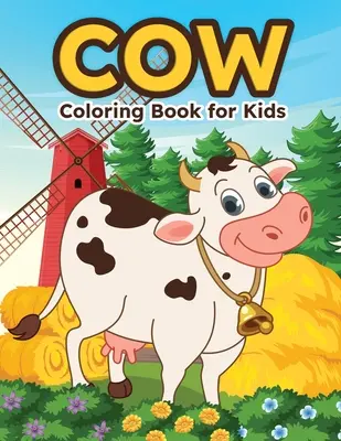 Kuh-Malbuch für Kinder - Cow Coloring book for Kids