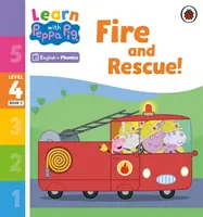 Lernen mit Peppa Phonics Stufe 4 Buch 9 - Feuer und Rettung! (Phonics Reader) - Learn with Peppa Phonics Level 4 Book 9 - Fire and Rescue! (Phonics Reader)