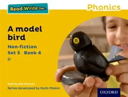 Lesen-Schreiben-Inc. Phonetik: Gelbes Set 5 Sachbücher 4 Ein Mustervogel - Read Write Inc. Phonics: Yellow Set 5 Non-fiction 4 A Model Bird