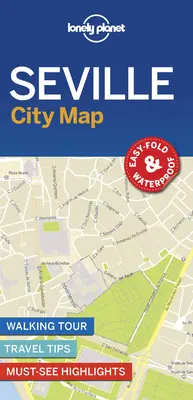 Lonely Planet Sevilla Stadtplan 1 - Lonely Planet Seville City Map 1