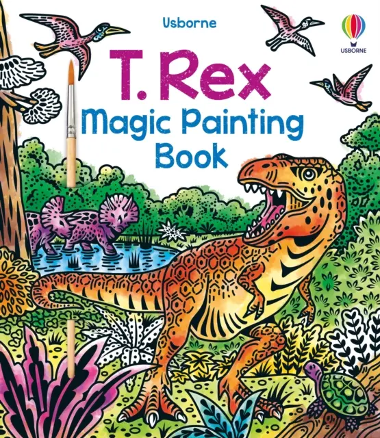 T. Rex Magisches Malbuch - T. Rex Magic Painting Book