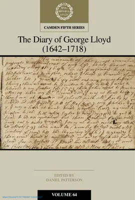 Das Tagebuch von George Lloyd: Band 64, Teil 1 - The Diary of George Lloyd: Volume 64, Part 1