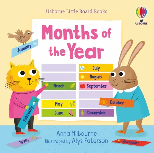Kleine Pappbilderbücher Monate des Jahres - Little Board Books Months of the Year