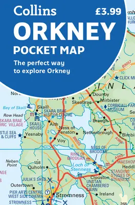 Orkney-Taschenkarte: Die perfekte Art, Orkney zu erkunden - Orkney Pocket Map: The Perfect Way to Explore Orkney