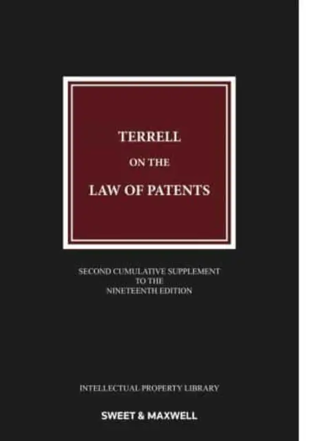 Terrell über das Recht der Patente - Terrell on the Law of Patents