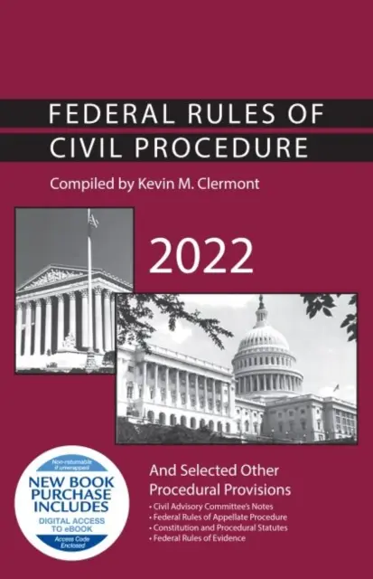 Federal Rules of Civil Procedure und ausgewählte andere Verfahrensvorschriften, 2022 - Federal Rules of Civil Procedure and Selected Other Procedural Provisions, 2022