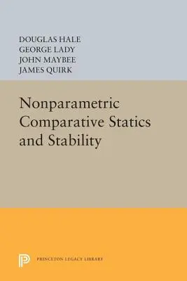 Nichtparametrische vergleichende Statik und Stabilität - Nonparametric Comparative Statics and Stability