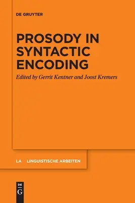 Prosódia na codificação sintáctica - Prosody in Syntactic Encoding