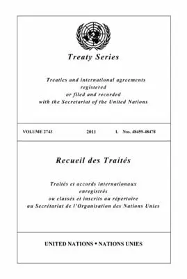 Vertragsserie 2743 - Treaty Series 2743