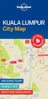 Lonely Planet Kuala Lumpur Stadtplan 1 - Lonely Planet Kuala Lumpur City Map 1