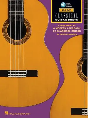 Leichte klassische Gitarrenduette: Buch/Online Audio - Easy Classical Guitar Duets: Book/Online Audio