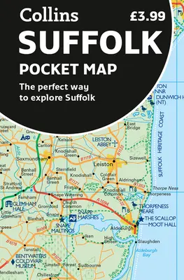 Suffolk-Taschenkarte: Der perfekte Weg, um Suffolk zu erkunden - Suffolk Pocket Map: The Perfect Way to Explore the Suffolk