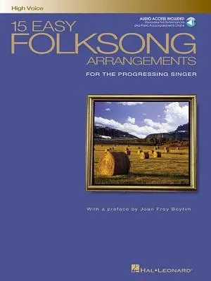 15 leichte Volksliedbearbeitungen [Mit CD (Audio)] - 15 Easy Folksong Arrangements [With CD (Audio)]