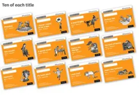 Read Write Inc. Phonics: Orange Set 4 Kerngeschichtenbücher in Schwarz-Weiß (120er Pack) - Read Write Inc. Phonics: Orange Set 4 Core Black & White Storybooks (Pack of 120)