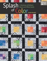 Splash of Color - Ein Regenbogen brillanter schwarz-weißer Quilts - Splash of Color - A Rainbow of Brilliant Black-And-White Quilts