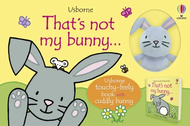 Das ist nicht mein Hase Buch und Spielzeug - That's Not My Bunny Book and Toy