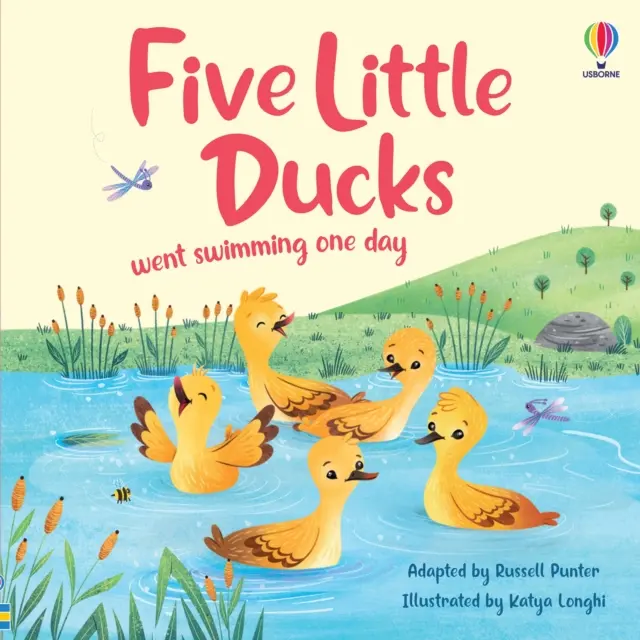 Fünf kleine Enten gingen eines Tages schwimmen - Five Little Ducks went swimming one day