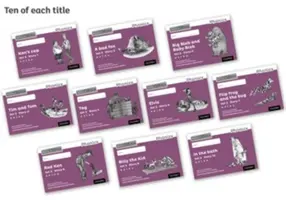 Lesen-Schreiben-Inc. Phonics: Lila Set 2 Kerngeschichtenbücher in Schwarz-Weiß (Packung mit 100 Stück) - Read Write Inc. Phonics: Purple Set 2 Core Black & White Storybooks (Pack of 100)