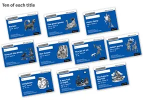 Lesen-Schreiben-Inc. Phonics: Blau Set 6 Kerngeschichtenbücher in Schwarz-Weiß (Packung mit 100 Stück) - Read Write Inc. Phonics: Blue Set 6 Core Black & White Storybooks (Pack of 100)