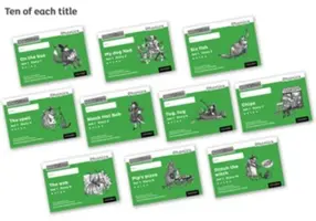 Read Write Inc. Phonics: Grün Set 1 Kerngeschichtenbücher in Schwarz-Weiß (Packung mit 100 Stück) - Read Write Inc. Phonics: Green Set 1 Core Black & White Storybooks (Pack of 100)