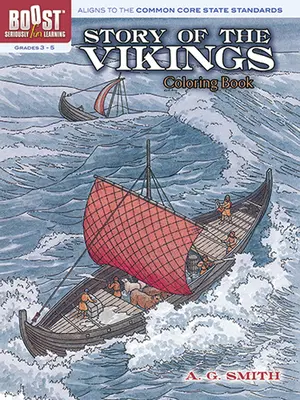 Die Geschichte der Wikinger - Malbuch, Klasse 3-5 - Story of the Vikings Coloring Book, Grades 3-5