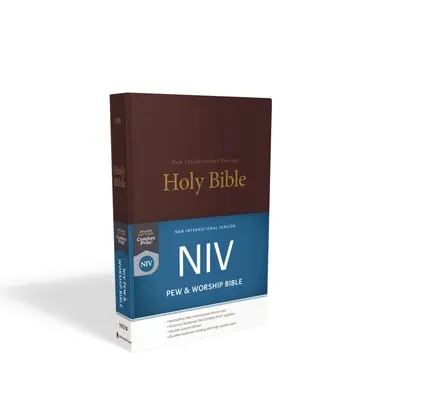 NIV, Kirchenbank und Gottesdienst Bibel, Hardcover, Burgunder - NIV, Pew and Worship Bible, Hardcover, Burgundy