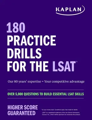 180 Übungsaufgaben für den Lsat: Über 5.000 Fragen zum Aufbau wesentlicher LSAT-Fähigkeiten - 180 Practice Drills for the Lsat: Over 5,000 Questions to Build Essential LSAT Skills