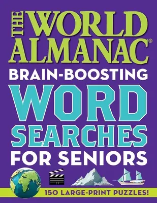 The World Almanac Brain-Boosting Word Searches: 150 großformatige Rätsel! - The World Almanac Brain-Boosting Word Searches: 150 Large-Print Puzzles!