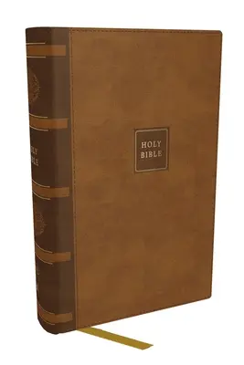 KJV Kompaktbibel mit 43.000 Querverweisen, braunes Leder, rote Schrift, Komfortdruck: Heilige Bibel, King James Version: Heilige Bibel, King James Ver - KJV Compact Bible W/ 43,000 Cross References, Brown Leathersoft, Red Letter, Comfort Print: Holy Bible, King James Version: Holy Bible, King James Ver