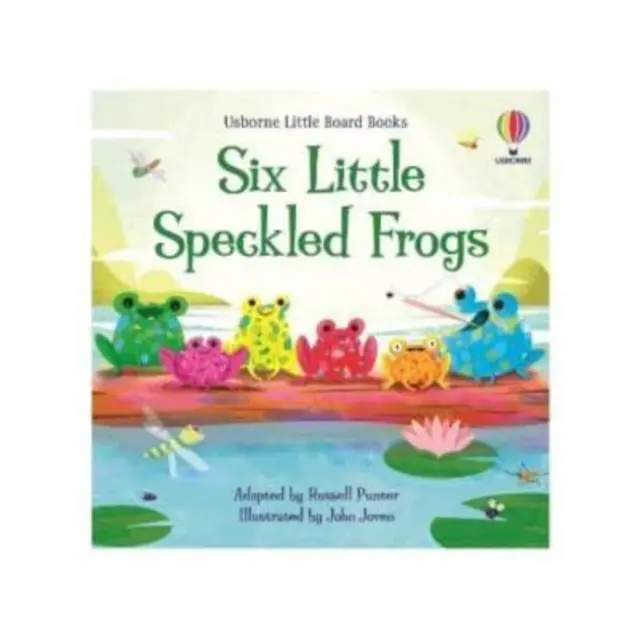 Sechs kleine gesprenkelte Frösche - Six Little Speckled Frogs