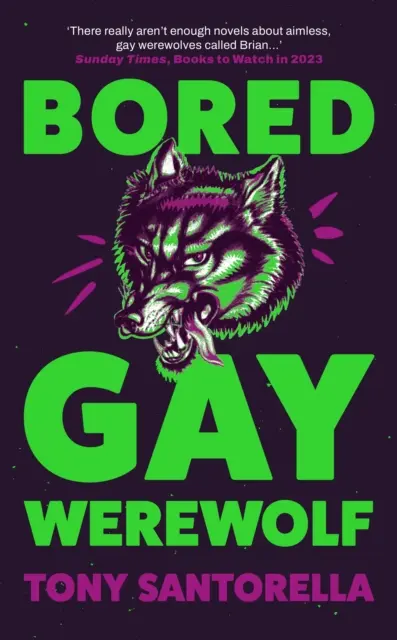 Gelangweilter schwuler Werwolf - „Eine gottlose Freude“ Attitude Magazine (Santorella Tony (Autor)) - Bored Gay Werewolf - 