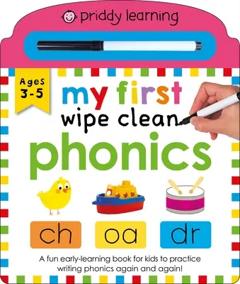 Priddy Lernen: Meine erste Wischputz-Phonetik - Priddy Learning: My First Wipe Clean Phonics